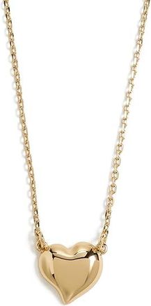 Kate Spade New York Amour Pendant Womens Necklace Gold, Brass