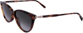Ferragamo Ferragamo Womens 55mm Brown Sunglasses SF2870S-214-55