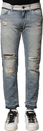 Dolce & Gabbana Versleten Denim Jeans