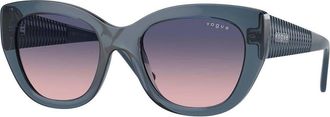 Vogue Eyewear VO5567S 2764I6 Womens Sunglasses Blue Size 52