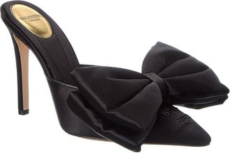 Valentino Yolande 105 Satin Mule