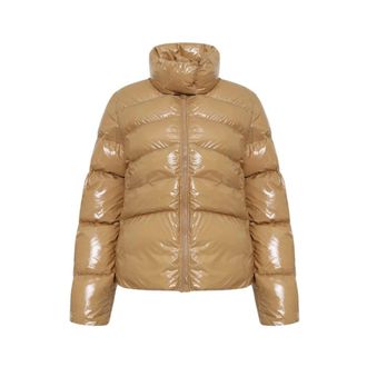 Pinko Pinko, Dames, Jassen, Beige, Maat: L Polyamide