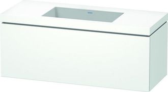Duravit Duravit - Lavabo Para Muebles L-cube C-bonded Con Base, Colgante