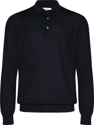 Mauro Ottaviani Polo a maniche lunghe - Nero