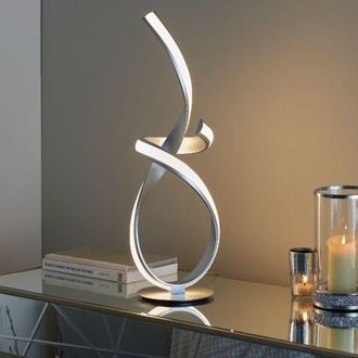 Pagazzi Zkylar Led Table Lamp in Silver