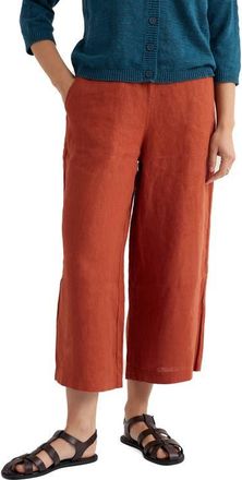 Seasalt Cornwall Merrivale Linen Culottes in Oar at Nordstrom, Size 16