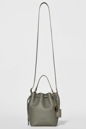 Alo Mini Balance Bag in Olive Tree Leather Green