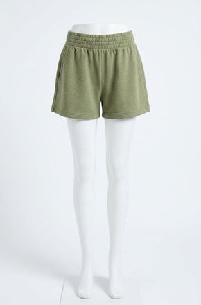 Z Supply Weekender French Terry Short In Avocado