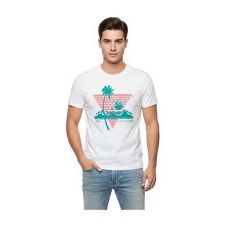 Guess Uomo, Top, Bianco, M, new