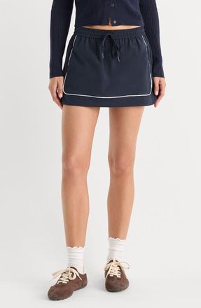 Good American The Sport Skort in Storm Blue at Nordstrom, Size Xxx-Large