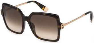 Furla Brown Acetate Womens Sunglass
