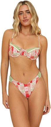 Dippin' Daisy's Swimwear Eze Super Cheeky Bikini Bottom in Villefranche at Nordstrom, Size X-Small