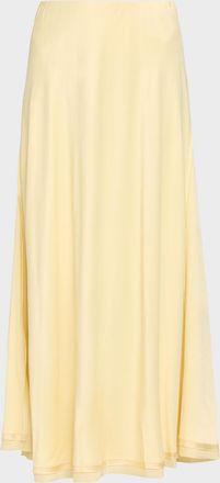 Vince Pleated Midi Skirt