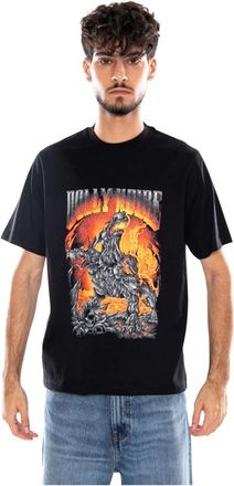 Dolly Noire Cerberus Tee - Heren - T-shirts - Zwart - XL - Katoen - Tops