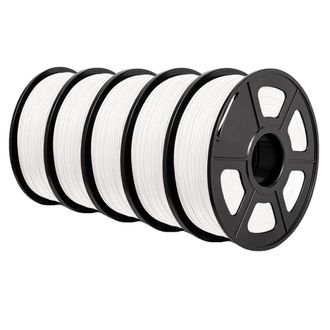 OEM Filamento Pla, Material Ecol&oacute;gico, Amplia Compatibilidad Con Impresoras, Blanco, 5 Kg