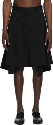 Comme Des Gar&ccedil;ons Peplum Wool Shorts