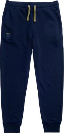 Blauer Navy Blauwe Katoenen Broek Anderson - Heren - Sweatpants - Blauw - L - Katoen - Broeken