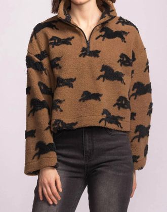 Pink Martini Spirit Jacket In Brown