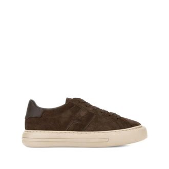 Hogan H691 Sneakers - Heren - Sneakers - Bruin - 41 EU - Leer - Schoenen