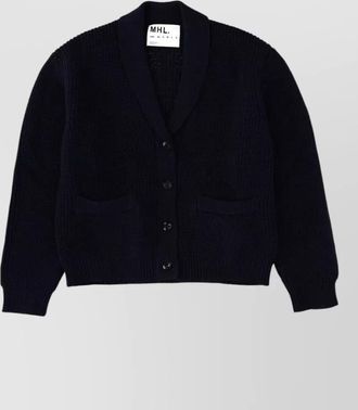 Margaret Howell merino wool relaxed-fit cardigan