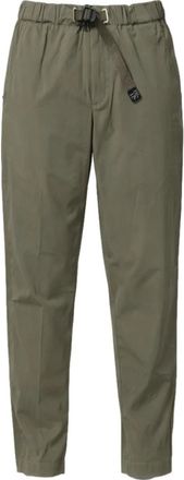 White Sand Greg Broeken - Heren - Slim Fit Broeken - Groen - L - Satijn - Broeken
