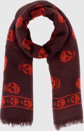 Alexander McQueen Sciarpa MCQUEEN Uomo colore Rosso