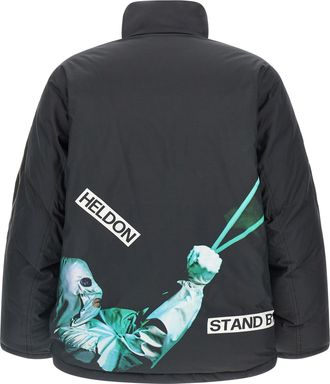 Undercover Mens Black Polyester Shell Jacket Clothing