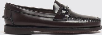 Sebago Joe Brushed Leather Penny Loafers with Metal Horsebit