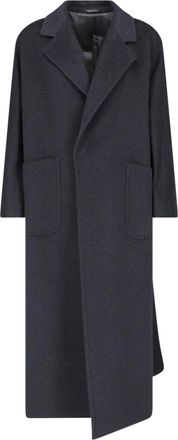 Tagliatore Grey Charlize Cashmere Belted Mid-Length Coat