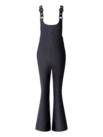 Perfect Moment JB ski star-strap zip bib - women - Nylon/Spandex/Elastane/Elastomultiester/Polyamide - M - Black