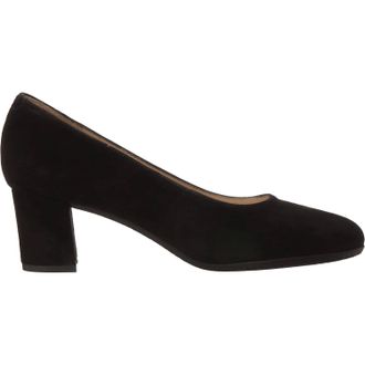 Eric Michael Womens Abby Block Heel Pump In Black Patent