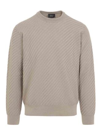 Brioni Cotton And Silk Pullover