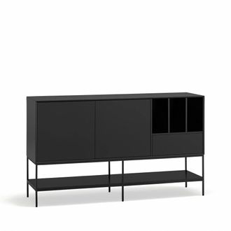 Teulat Aparador 2 puertas 1 caj&oacute;n negro