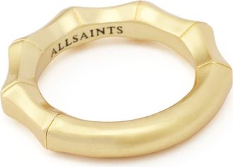 AllSaints Angular Ring in Vintage Gold at Nordstrom, Size 7