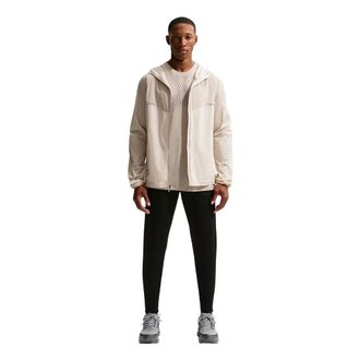 Nike Stride Plus Repel Hardloopjack - Heren - Sport - Beige - Maat: S Leer