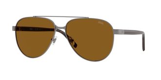 Diesel DL1021 Polarized 104383 Mens Sunglasses Gunmetal Size 59
