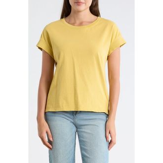 C&C California Cassandra Sunwashed Relaxed Cotton T-Shirt in Jojoba at Nordstrom Rack, Size Medium