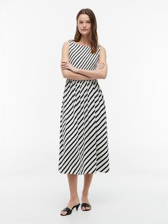 Tommy Hilfiger Womens Striped Shirred Crepe Maxi Dress - Navy - XXL