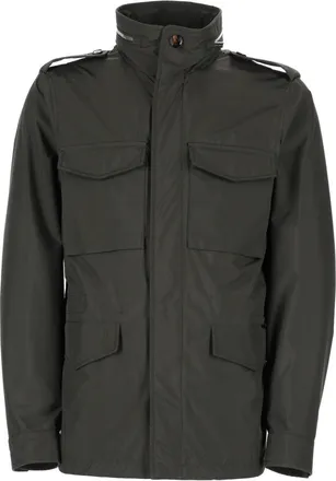 Moorer Denver-Stp High Collar Multi Pockets Jacket