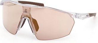 Adidas Sport SP0115 26G Mens Sunglasses Clear Size 99