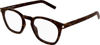 Saint Laurent SL 30 Slim Brillen - unisex - Accessoires - Bruin - Maat: 49 MM Taf