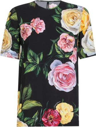 Dolce & Gabbana T-Shirts, female, Multicolor, Size: XS Stylish Shirts Collection