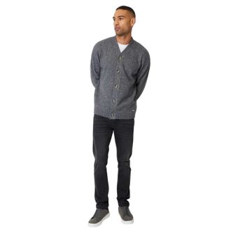Threadbare Herenvest in Nederlandse stijl (Taupe Micro)