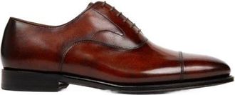 Anthony Veer Regent Cap-toe Oxford in Rustic Ember Cognac at Nordstrom, Size 10.5