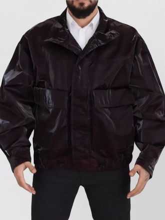 Dolce & Gabbana nylon collared raincoat