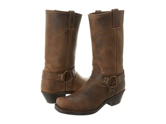Frye Harness 12R Womens Pull-on Boots Tan : 6.5 B - Medium, Leather