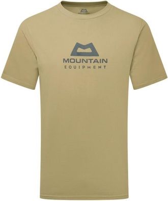 Mountain Equipment Emblem Tee T-Shirt f&uuml;r Herren | beige