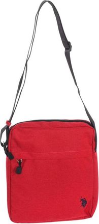 U.S.Polo Association Heren Schoudertas - Heren - Schoudertassen - Rood - ONE Size - Polyester - Tassen