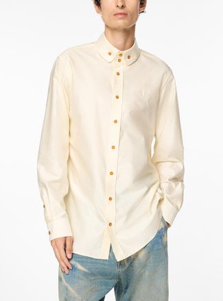Vivienne Westwood Mens Two Button Krall creme shirt