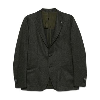 Tagliatore Blazers, male, Green, Size: M Montecarlo Jacket